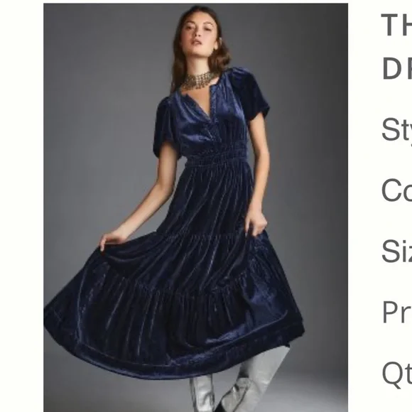 Anthropologie Dresses Anthropologie Somerset Maxi Dress Poshmark